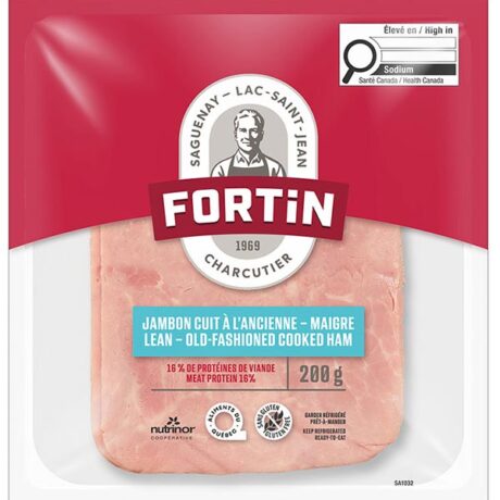 Jambon maigre Fortin tranché (1/2 lb)