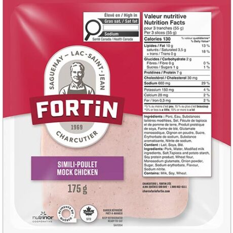 Pain de poulet Fortin (1/2 lb)